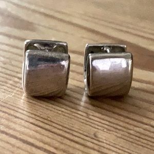 Vintage Nickel Free Sterling Silver Earrings